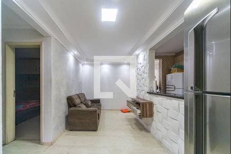 Sala de apartamento para alugar com 2 quartos, 55m² em Parque São Vicente, Santo André