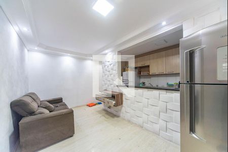 Sala de apartamento para alugar com 2 quartos, 55m² em Parque São Vicente, Santo André