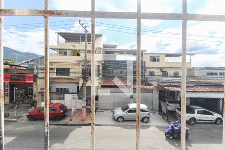 Vista da Sala/Quarto de apartamento para alugar com 1 quarto, 35m² em Centro, Nilópolis