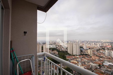 Varanda da Sala de apartamento à venda com 2 quartos, 51m² em Vila Leonor, São Paulo
