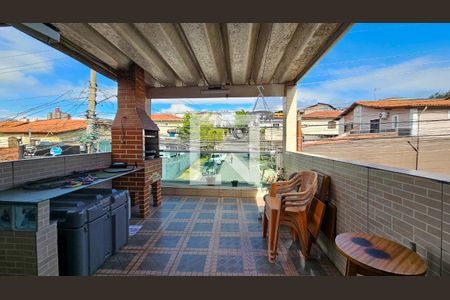 Varanda/Quarto 1 Vista de casa para alugar com 4 quartos, 180m² em Interlagos, São Paulo