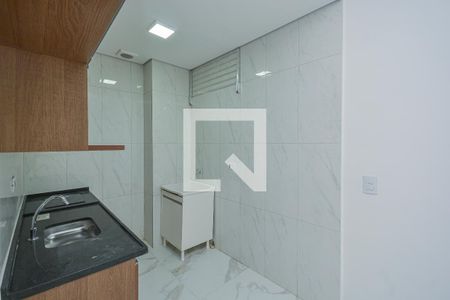 Cozinha e Área de Serviço de apartamento para alugar com 1 quarto, 29m² em Jardim Sabara, São Paulo