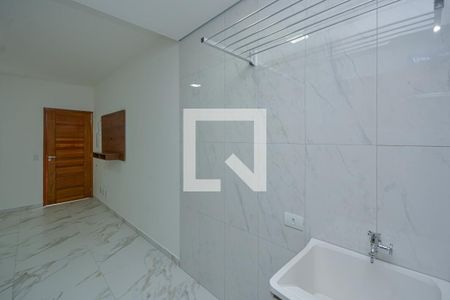 Cozinha e Área de Serviço de apartamento para alugar com 1 quarto, 26m² em Jardim Sabara, São Paulo