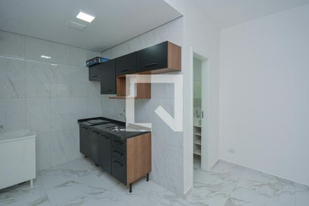 Cozinha e Área de Serviço de apartamento para alugar com 1 quarto, 26m² em Jardim Sabara, São Paulo