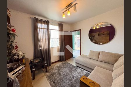 Sala de apartamento à venda com 2 quartos, 97m² em Bairro da Glória, Contagem