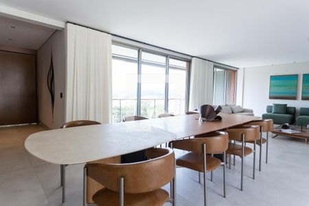 Sala de Jantar de casa de condomínio à venda com 4 quartos, 548m² em Jardim Serrano, Nova Lima