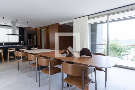 Sala de Jantar de casa de condomínio à venda com 4 quartos, 548m² em Jardim Serrano, Nova Lima