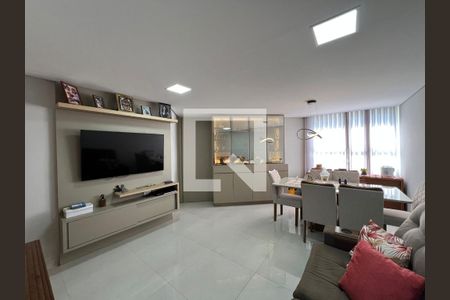 Sala de apartamento à venda com 2 quartos, 55m² em Itapoã, Belo Horizonte