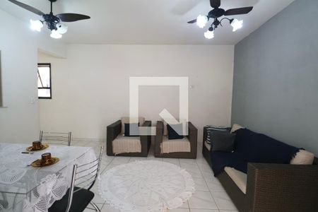 Sala de apartamento para alugar com 2 quartos, 70m² em Loteamento Joao Batista Juliao, Guarujá