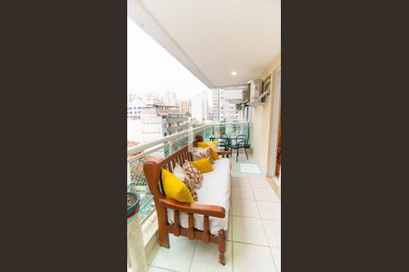 Varanda de apartamento para alugar com 3 quartos, 120m² em Santa Rosa, Niterói