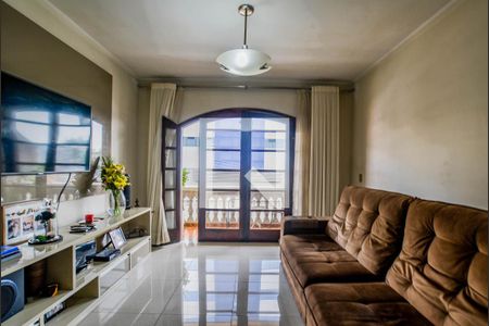 Sala de apartamento à venda com 3 quartos, 119m² em Vila Bastos, Santo André