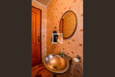 Lavabo de apartamento à venda com 3 quartos, 119m² em Vila Bastos, Santo André