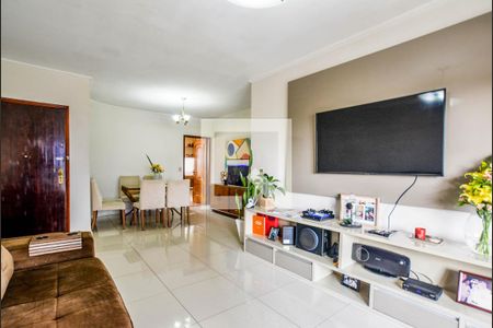 Sala de apartamento à venda com 3 quartos, 119m² em Vila Bastos, Santo André