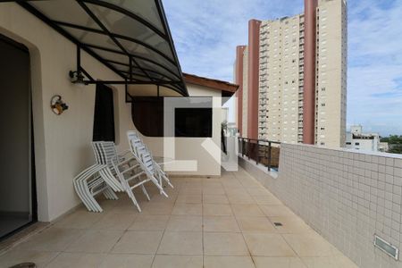 Varanda Sala de apartamento para alugar com 4 quartos, 255m² em Jardim Tres Marias, Guarujá