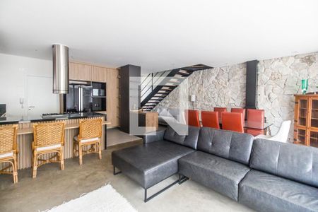 Sala de TV de apartamento para alugar com 3 quartos, 200m² em Tamboré, Santana de Parnaíba