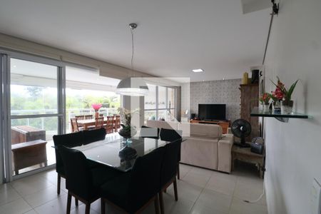 Sala de apartamento para alugar com 3 quartos, 159m² em Parque Enseada, Guarujá