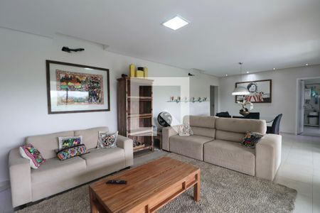 Sala de apartamento para alugar com 3 quartos, 159m² em Parque Enseada, Guarujá