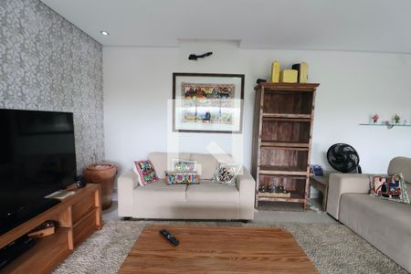 Sala de apartamento para alugar com 3 quartos, 159m² em Parque Enseada, Guarujá