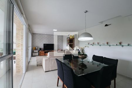 Sala de apartamento para alugar com 3 quartos, 159m² em Parque Enseada, Guarujá
