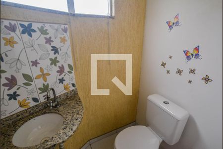 Lavabo de casa para alugar com 2 quartos, 113m² em Vila Assunção, Santo André