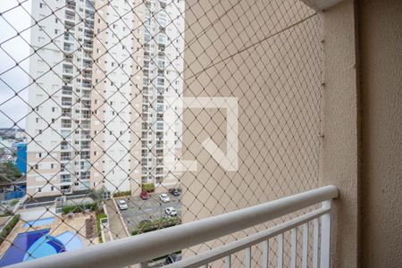 Varanda da sala de apartamento à venda com 2 quartos, 55m² em Piraporinha, Diadema