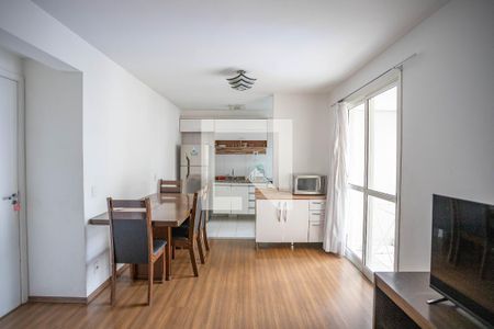 Sala de apartamento à venda com 2 quartos, 55m² em Piraporinha, Diadema