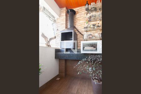 Varanda Gourmet de apartamento à venda com 3 quartos, 107m² em Santa Amelia, Belo Horizonte