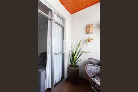 Varanda Gourmet de apartamento à venda com 3 quartos, 107m² em Santa Amelia, Belo Horizonte