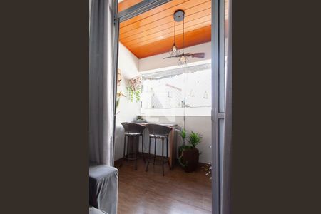 Varanda Gourmet de apartamento à venda com 3 quartos, 107m² em Santa Amelia, Belo Horizonte