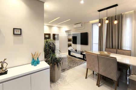 Sala de apartamento à venda com 3 quartos, 77m² em Morada das Vinhas, Jundiaí