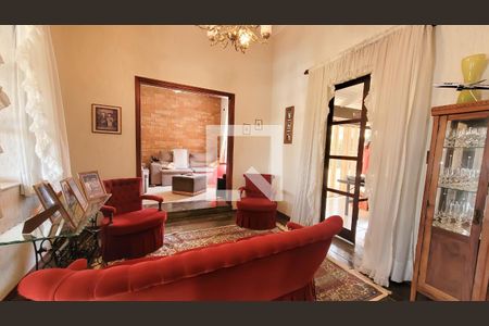 Sala de casa de condomínio para alugar com 3 quartos, 300m² em Residencial Vila Verde, Campinas