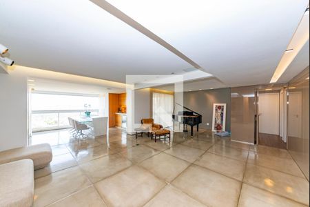 Sala de apartamento à venda com 4 quartos, 220m² em Vila Castela, Nova Lima