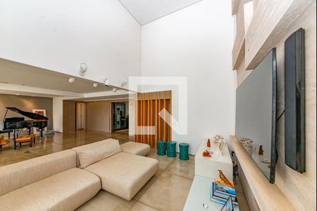 Sala de apartamento à venda com 4 quartos, 220m² em Vila Castela, Nova Lima