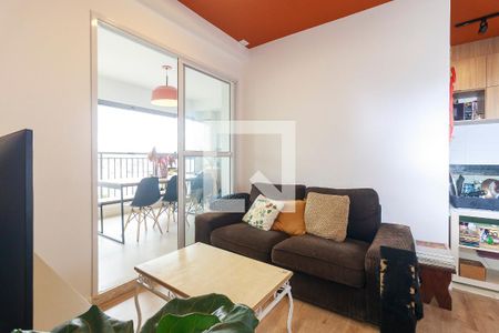 Sala de apartamento à venda com 2 quartos, 71m² em Jardim Caravelas, São Paulo