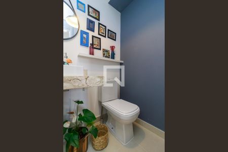 Lavabo de apartamento à venda com 2 quartos, 71m² em Jardim Caravelas, São Paulo