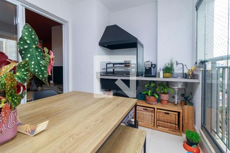 Sala - Varanda de apartamento à venda com 2 quartos, 71m² em Jardim Caravelas, São Paulo