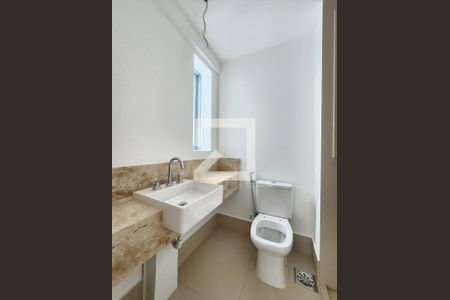 Banheiro da Suíte 1 de apartamento à venda com 3 quartos, 112m² em Funcionários, Belo Horizonte