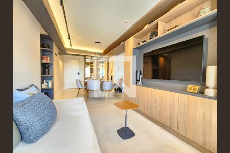 Sala de apartamento à venda com 3 quartos, 112m² em Funcionários, Belo Horizonte