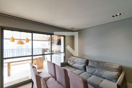 Sala da Cobertura de apartamento para alugar com 3 quartos, 240m² em Jardim Prudência, São Paulo