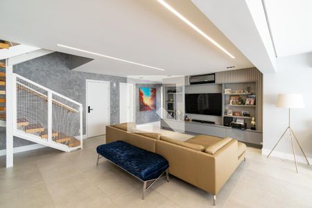 Sala de apartamento para alugar com 3 quartos, 240m² em Jardim Prudência, São Paulo