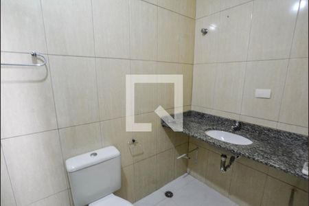 Banheiro da Suíte de apartamento à venda com 1 quarto, 70m² em Vila Pires, Santo André