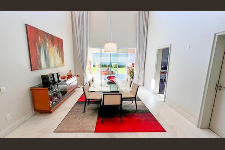Sala de Jantar de casa de condomínio à venda com 5 quartos, 400m² em Alphaville, Nova Lima