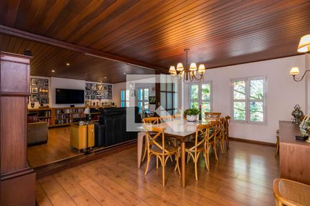Sala de Jantar de casa à venda com 3 quartos, 412m² em Fazenda Morumbi, São Paulo