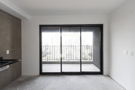 Sala/Cozinha de apartamento à venda com 1 quarto, 41m² em Jardim Vera Cruz, São Paulo