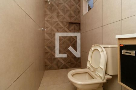 Banheiro de kitnet/studio à venda com 1 quarto, 18m² em Vila Nilo, São Paulo