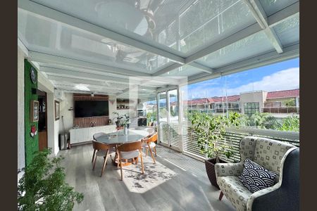 Varanda da Sala de apartamento à venda com 3 quartos, 174m² em Recreio dos Bandeirantes, Rio de Janeiro