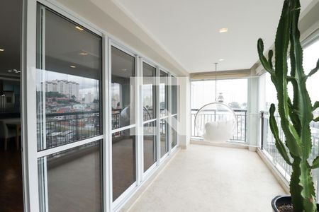 Varanda da Sala de apartamento à venda com 3 quartos, 246m² em Parque Mandaqui, São Paulo