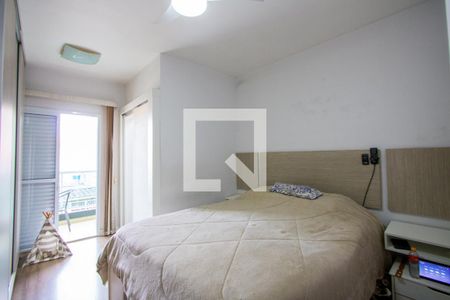 Suíte de casa à venda com 3 quartos, 126m² em Vila Linda, Santo André