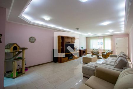 Sala de casa à venda com 4 quartos, 400m² em Jardim Paraiso, Santo André