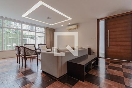 Sala de casa à venda com 3 quartos, 485m² em Gávea, Rio de Janeiro